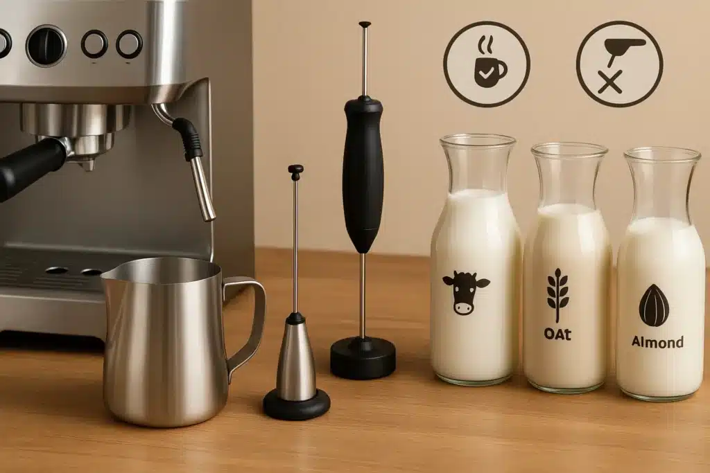 The Tools: Steam Wands vs. Frothers vs. All-in-Ones
