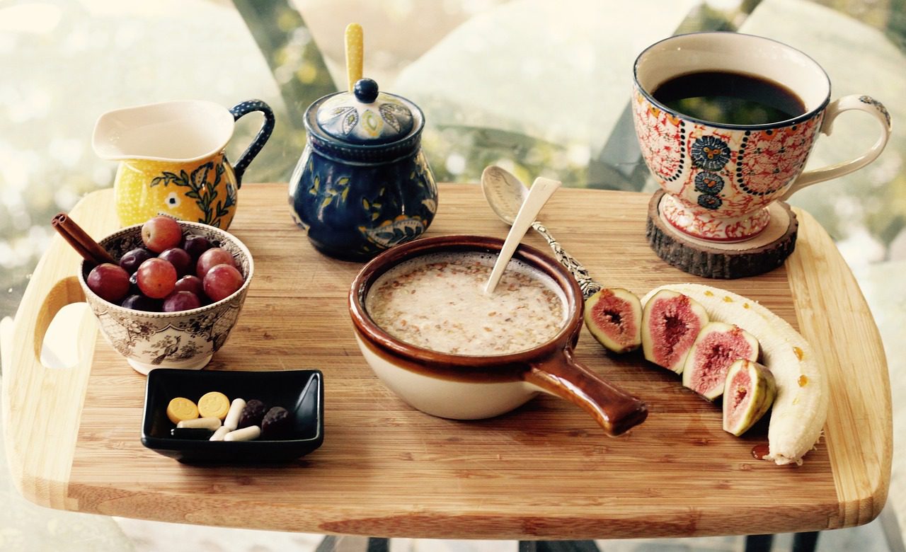 Coffee And Fruits