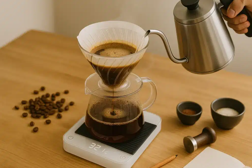 Pour-Over Flow Control: How Your Pouring Style Shapes 