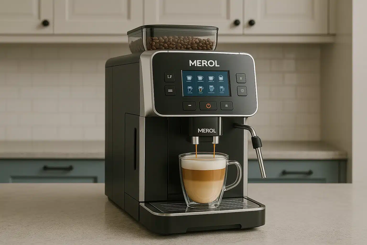 MEROL Automatic Espresso Machine