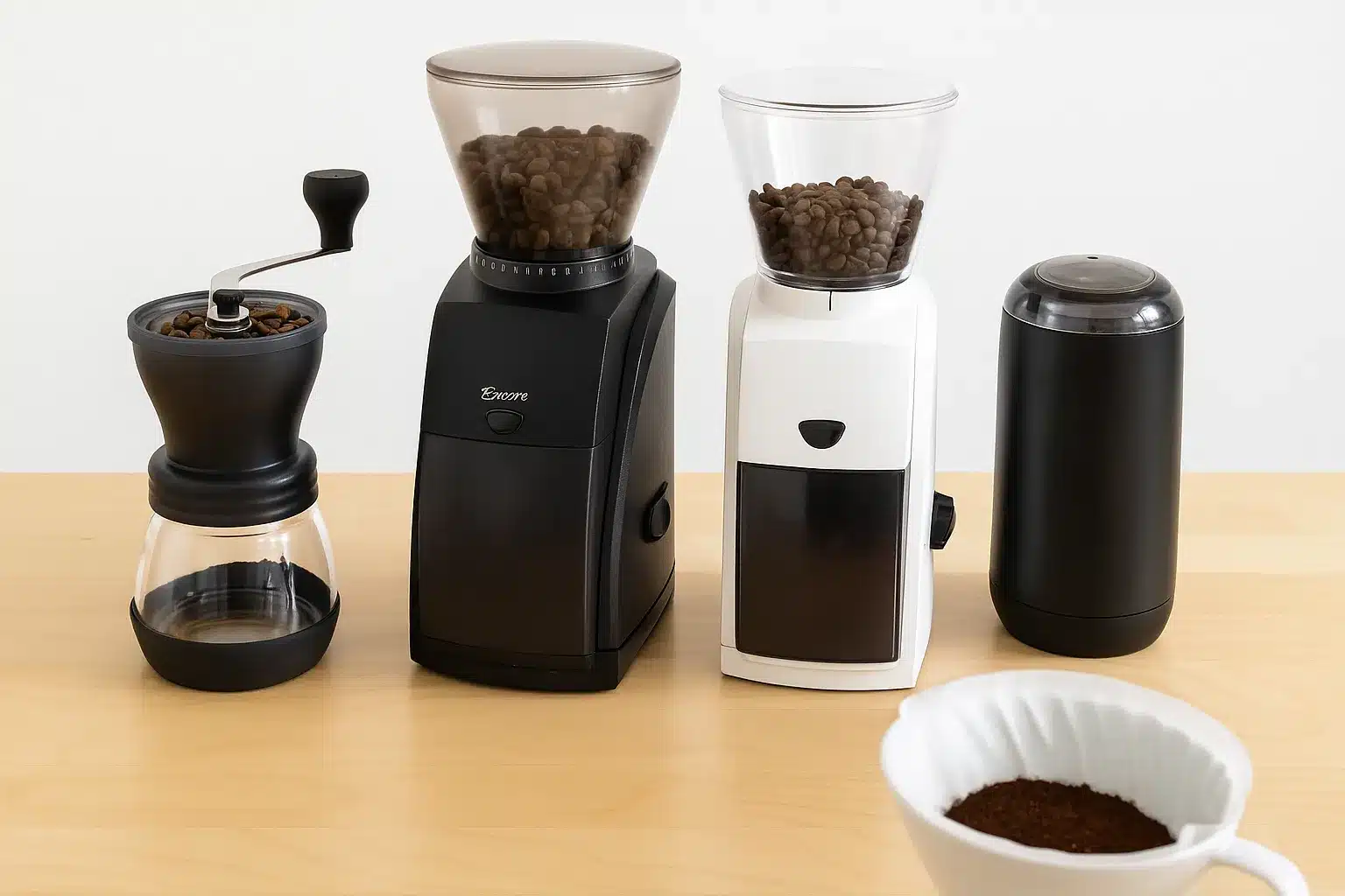 Coffee Grinders for Grinding Beans for Drip Coffee