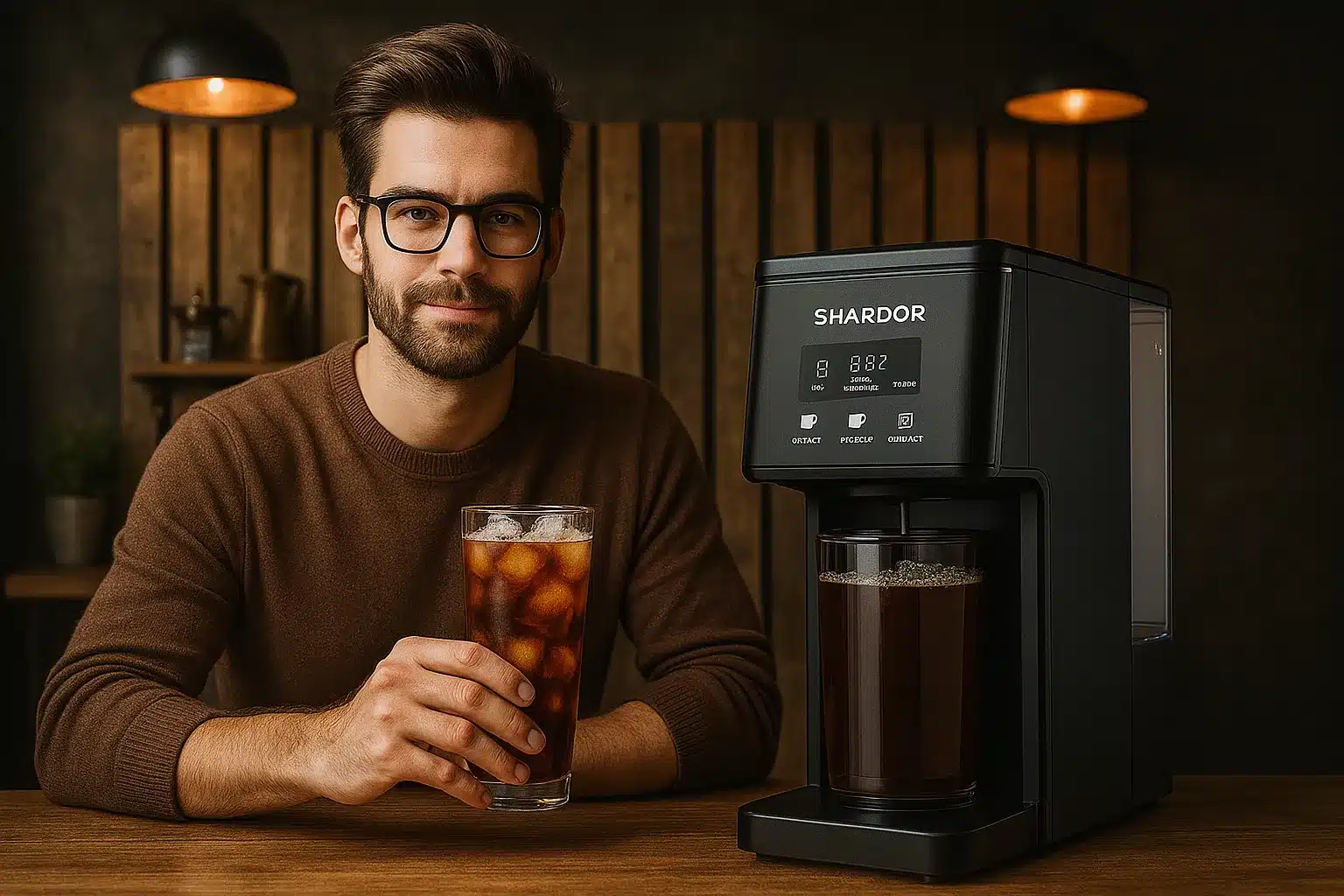 SHARDOR 52-oz K-CupCoffee Maker Single Serve