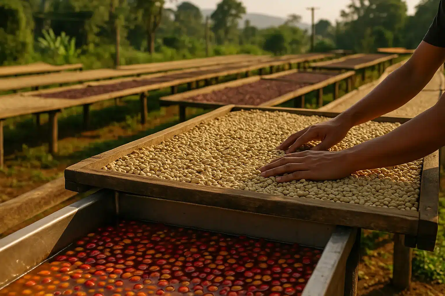 How Coffee Farmers Experiment with Processing for Unique Flavors