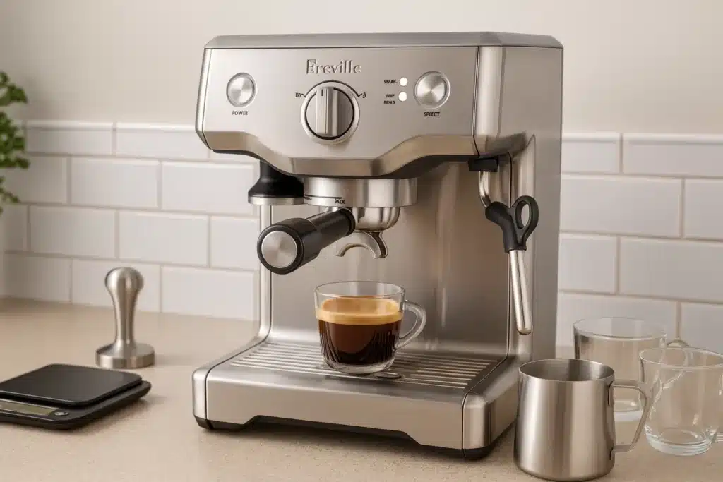 Pre-Infusion & Heating System: Gentle Start, Stable Extraction