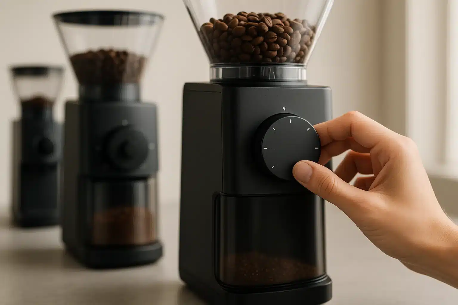 Coffee Grinders for Simple Adjustments